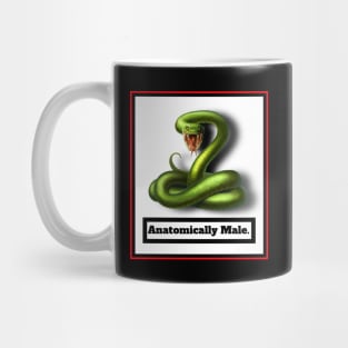 GENDER IDENTITY? ANATOMICALLY MALE Mug